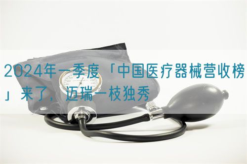 2024年一季度「中國醫(yī)療器械營收榜」來了，邁瑞一枝獨(dú)秀