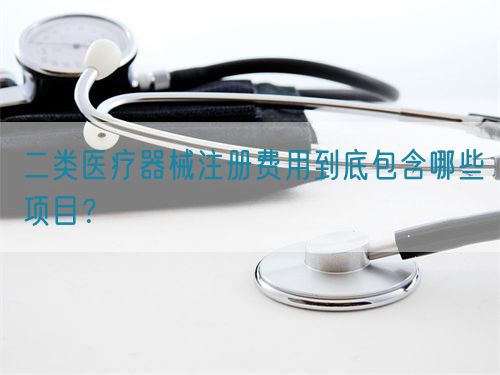 二類醫(yī)療器械注冊(cè)費(fèi)用到底包含哪些項(xiàng)目？(圖1)